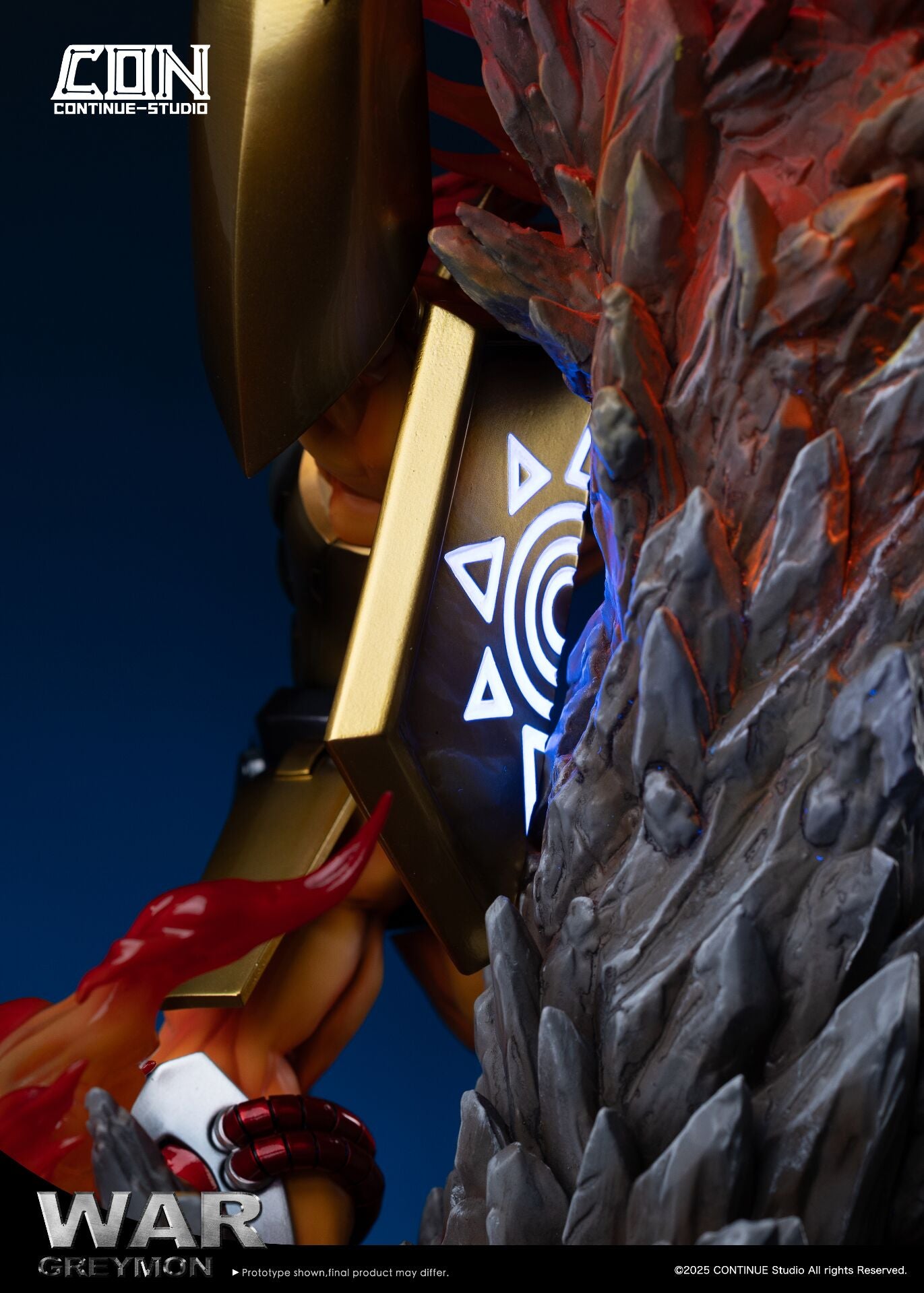 [PREORDER] Digimon Figure [CONTINUE] - War Greymon