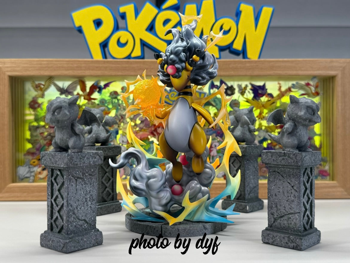 [IN STOCK] 1/20 Scale World Figure [ROCKY HELMET] - Mega Ampharos