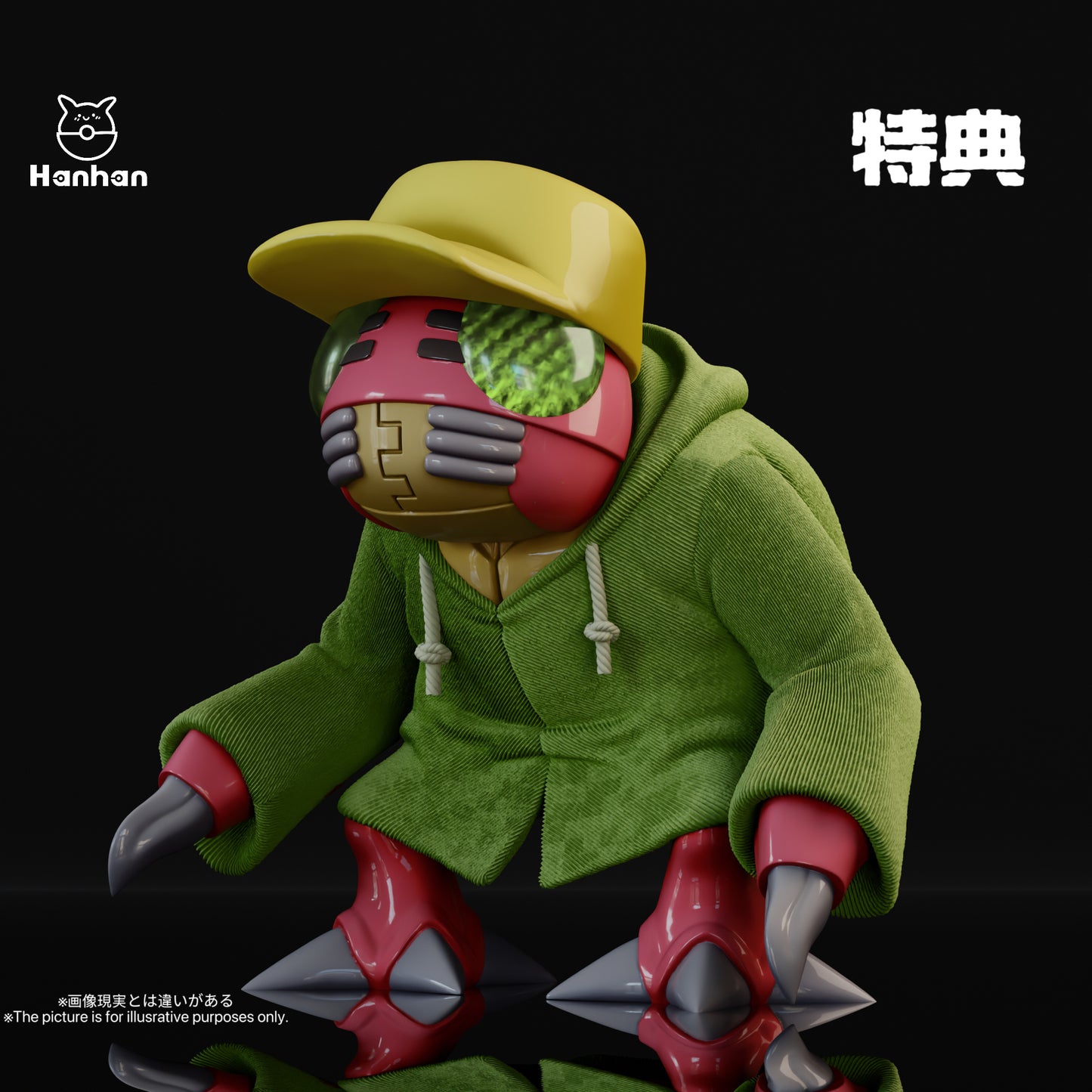 [PREORDER] Digimon Figure [HANHAN] - Atlur Kabuterimon