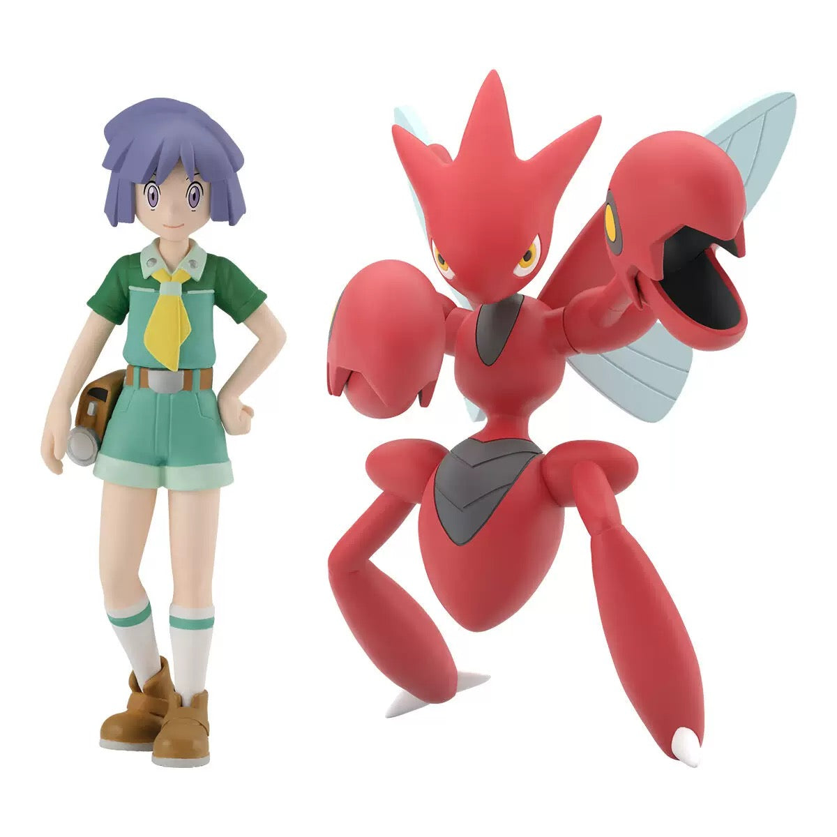 PREORDER] 1/20 Scale World Figure [BANDAÏ] - Bugsy & Scizor