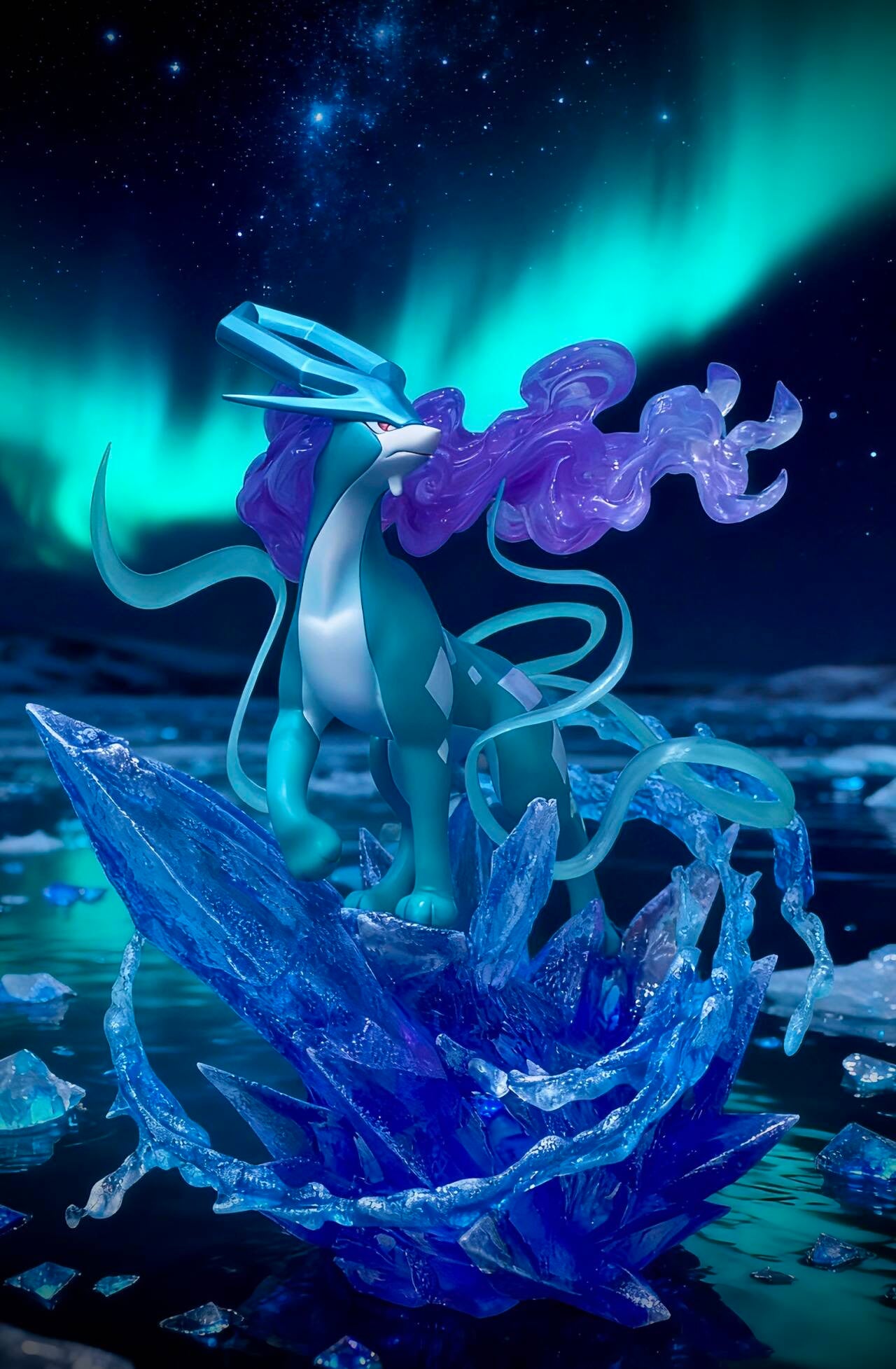 [IN STOCK] 1/20 Scale World Figure [PALLET TOWN] - Suicune