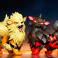 [IN STOCK] 1/20 Scale World Figure [YH] - Hisuian Growlithe & Arcanine