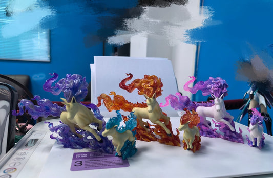 [PREORDER] 1/20 Scale World Figure [WU] - Ponyta & Rapidash