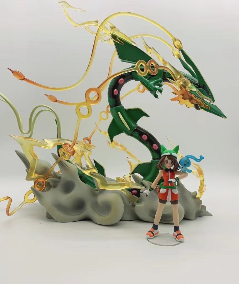 [IN STOCK] 1/20 Scale World Figure [KING] - Mega Rayquaza