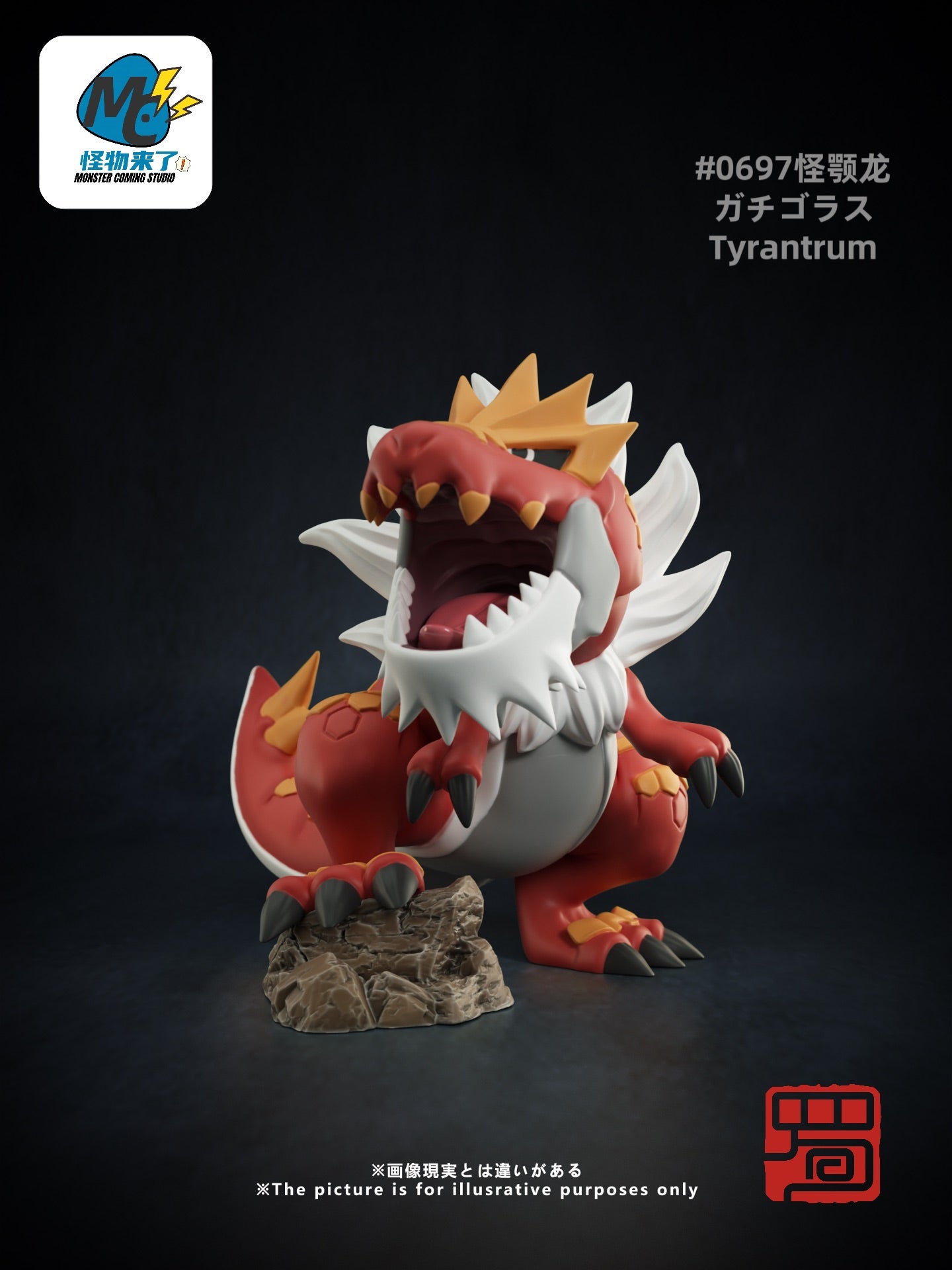 [PREORDER] 1/20 Scale World Figure [MC] - Tyrantrum