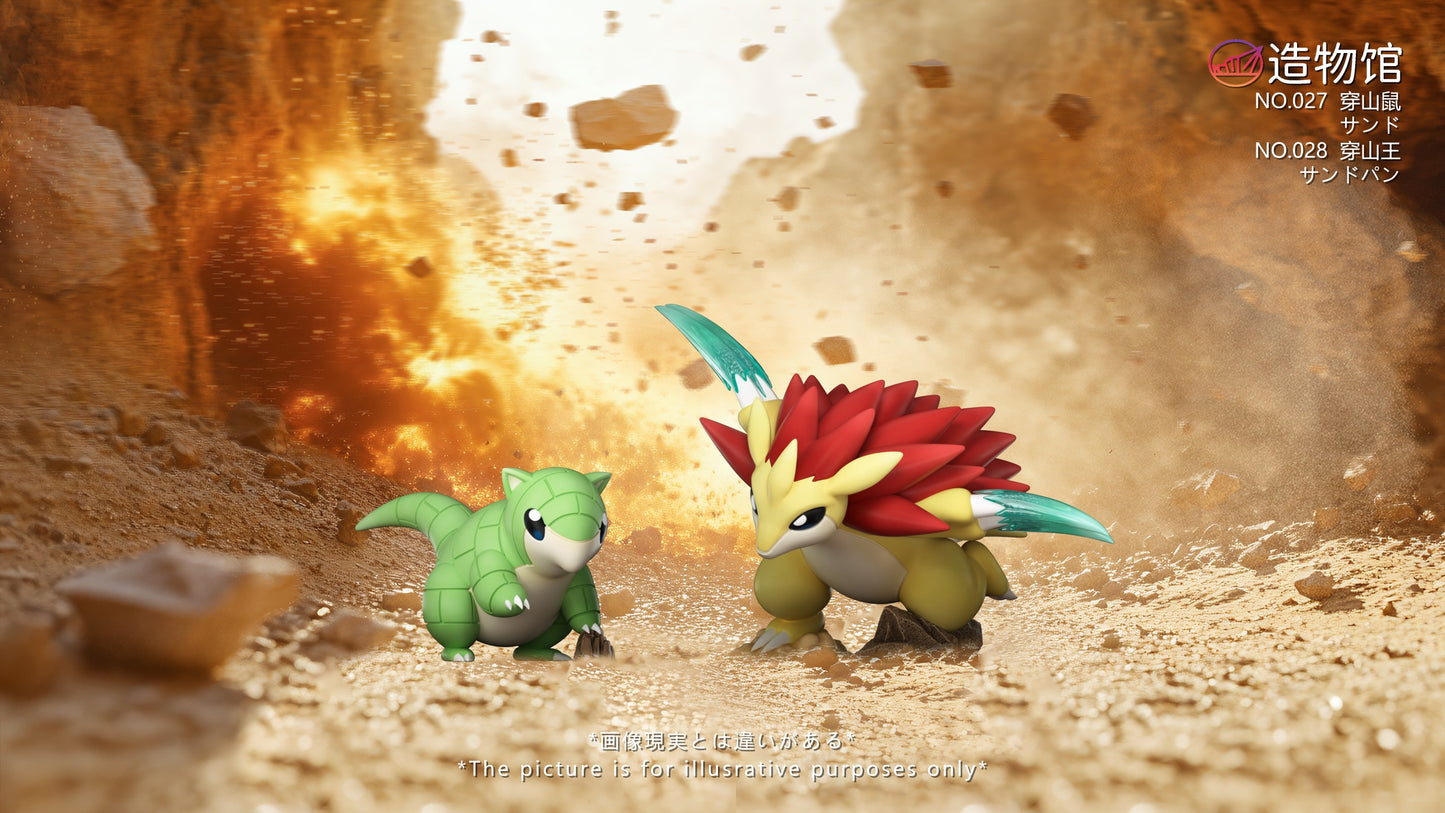 [PREORDER] 1/20 Scale World Figure [ZWG] - Sandshrew & Sandslash