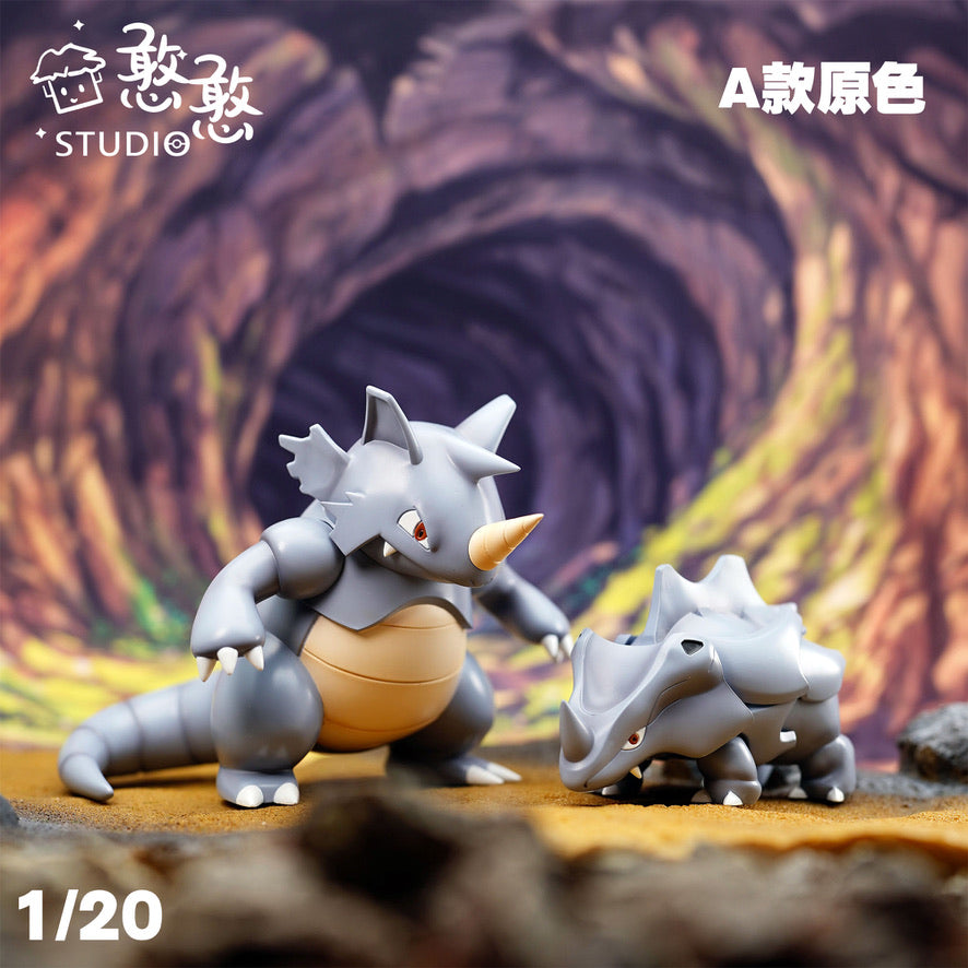 [PREORDER CLOSED] 1/20 Scale World Figure [HH] - Rhyhorn & Rhydon