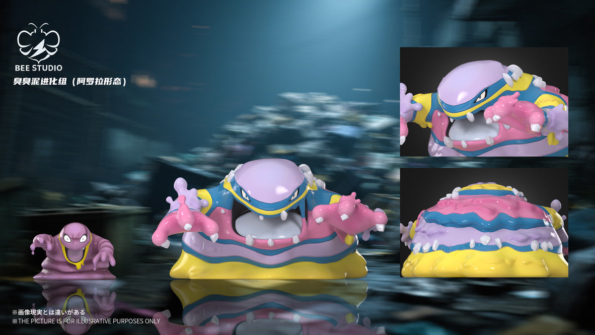 [PREORDER] 1/20 Scale World Figure [BEE] - Alolan Grimer & Muk