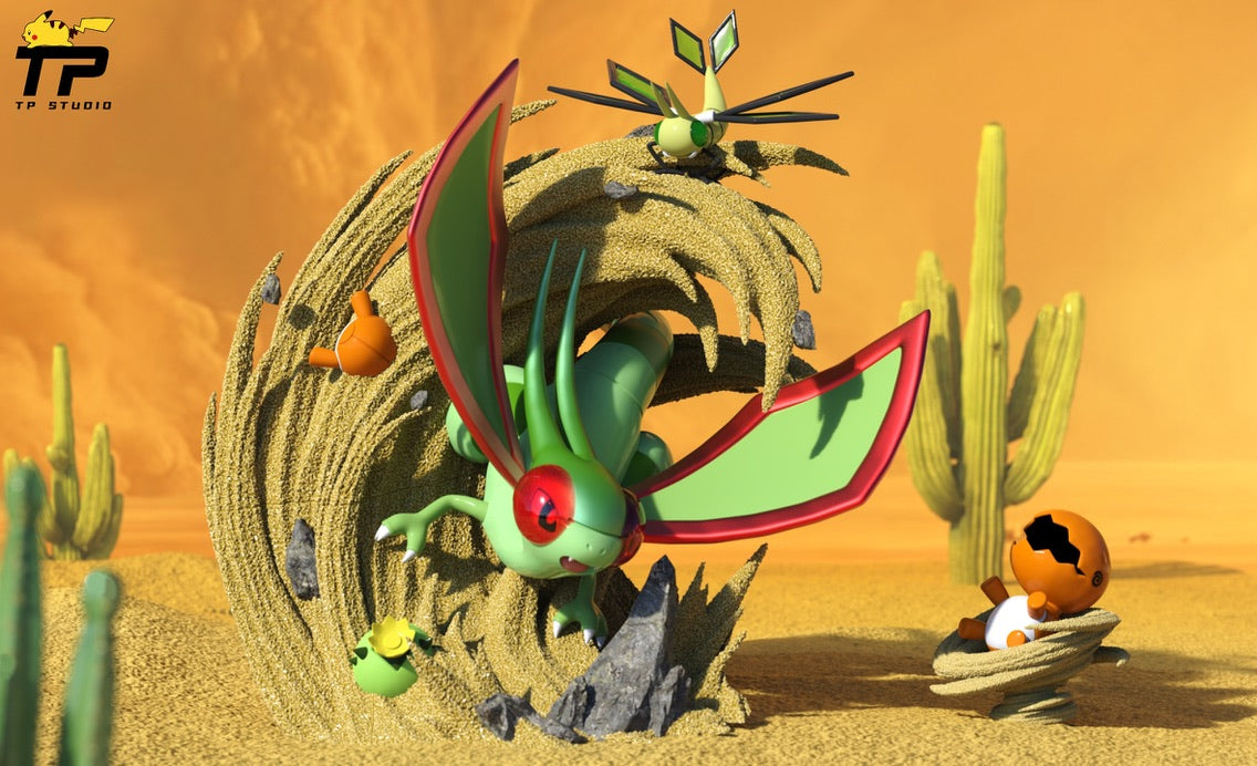 [PREORDER] 1/20 Scale World Figure [TP] - Trapinch & Vibrava & Flygon