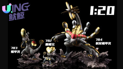 [IN STOCK] 1/20 Scale World Figure [UING] - Jangmo-o & Hakamo-o & Kommo-o