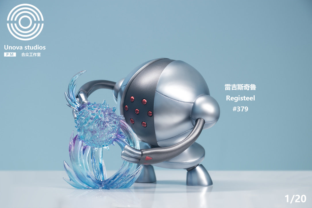 [PREORDER] 1/20 Scale World Figure [UNOVA] - Regice & Registeel