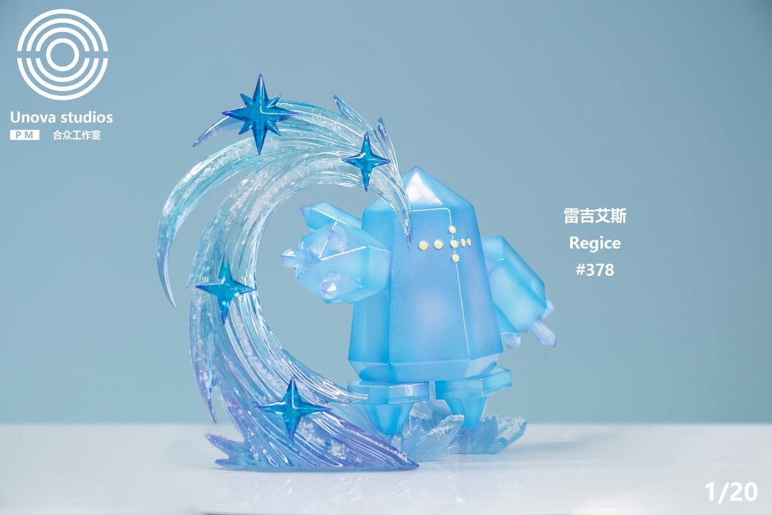 [PREORDER] 1/20 Scale World Figure [UNOVA] - Regice & Registeel
