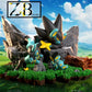 [PREORDER] 1/20 Scale World Figure [ZB] - Shinx & Luxio & Luxray