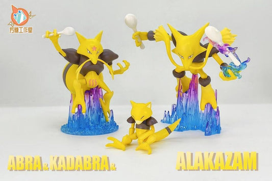 [PREORDER] 1/20 Scale World Figure [FT] - Abra & Kadabra & Alakazam & Mega Alakazam