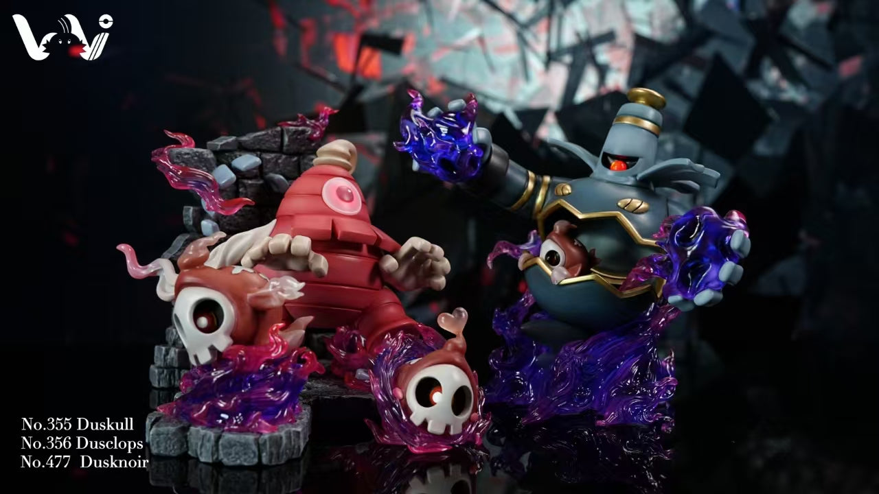 [IN STOCK] 1/20 Scale World Figure [WU] - Duskull & Dusclops