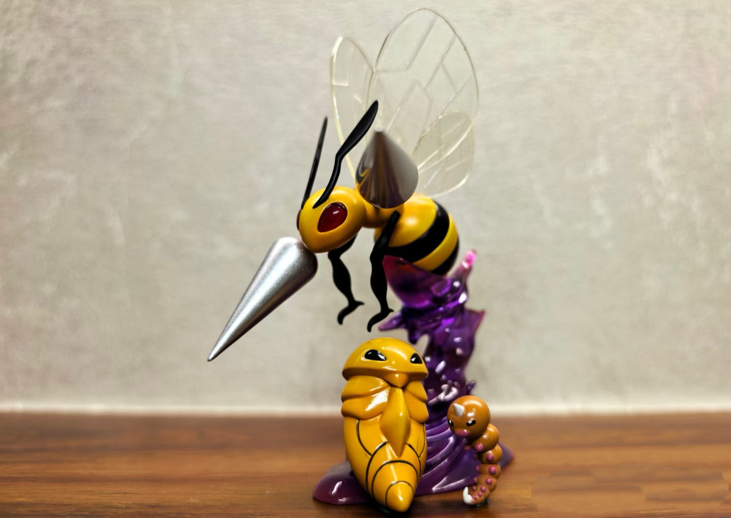 [IN STOCK] 1/20 Scale World Figure [ZR] - Weedle & Kakuna & Beedrill & Mega Beedrill