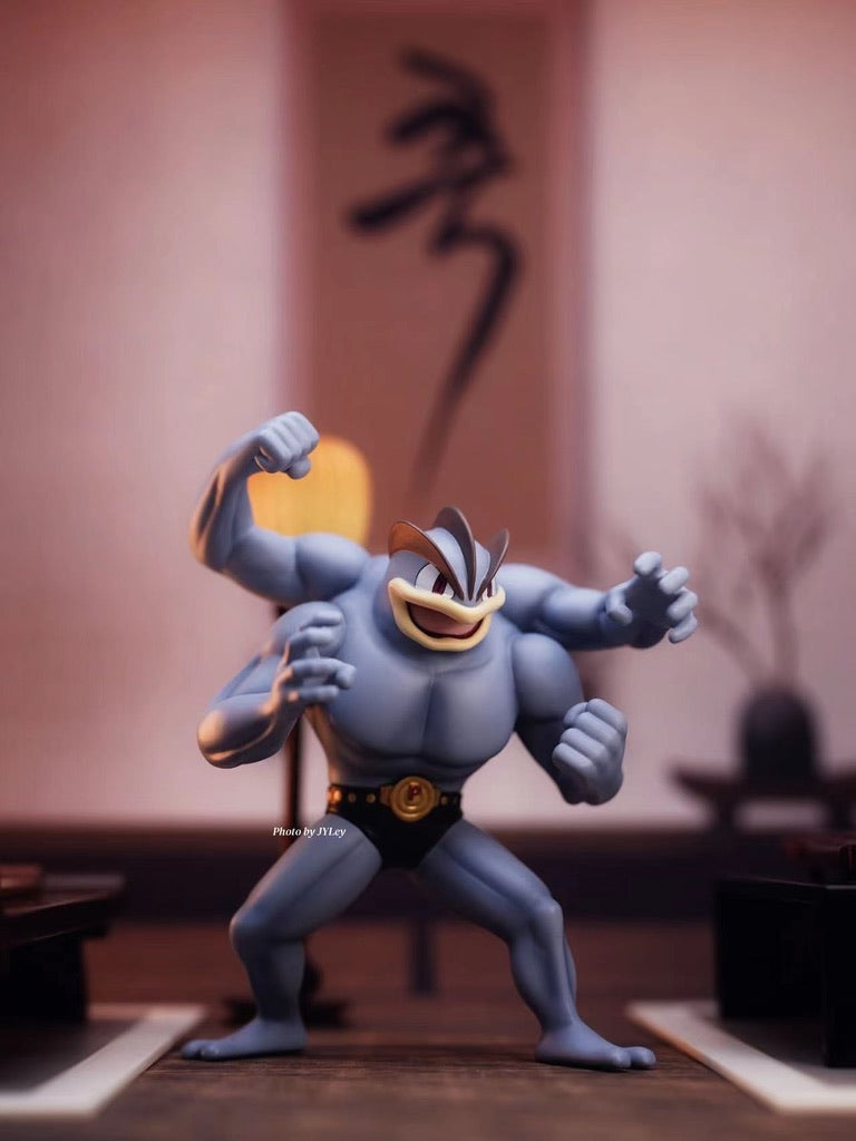 [IN STOCK] 1/20 Scale World Figure [HANHAN] - Machop & Machoke & Machamp