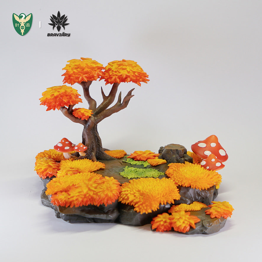 [REMAINING BALANCE] 1/20 Scale World Figure [YEYU] - Deerling & Sawsbuck (Autumn Form)