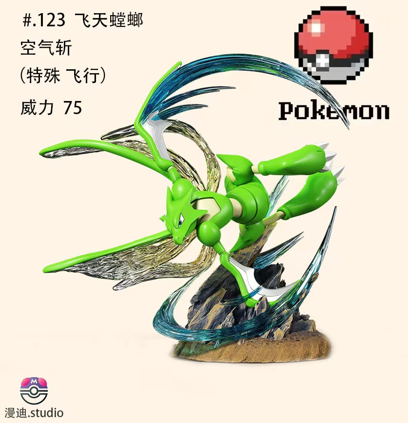 [PREORDER] Mini Statue [MANDI] - Scyther (Air Slash)