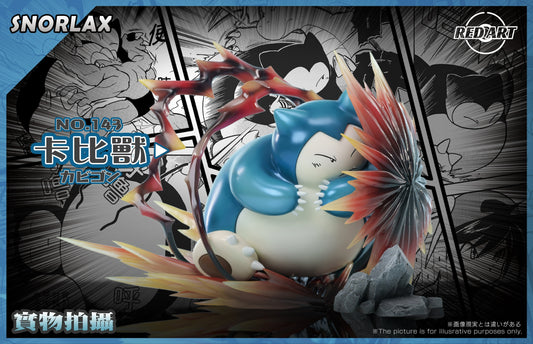 [PREORDER] 1/20 Scale World Figure [RED ART] - Snorlax