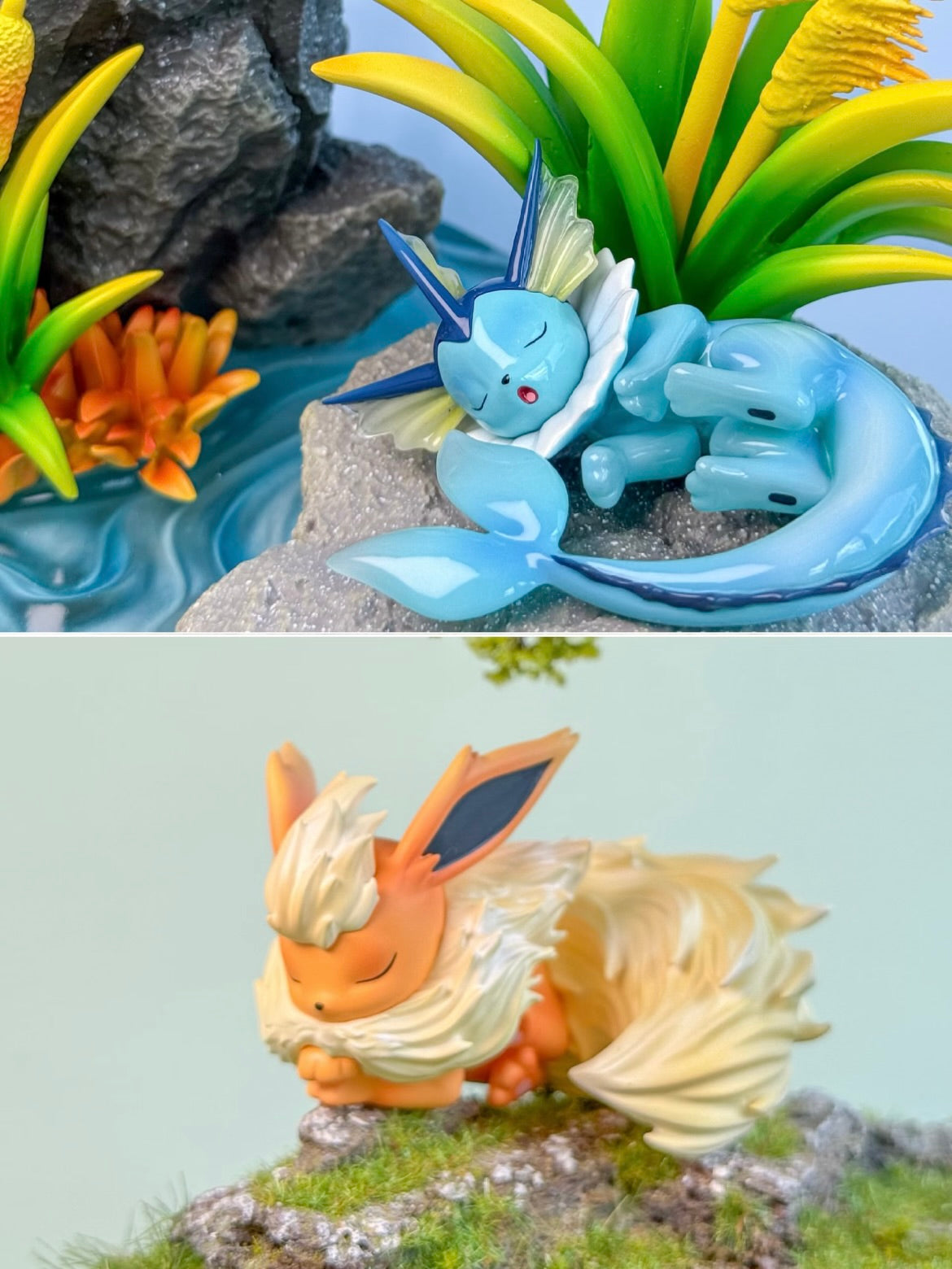 [IN STOCK] 1/20 Scale World Figure [LFG] - Vaporeon & Flareon