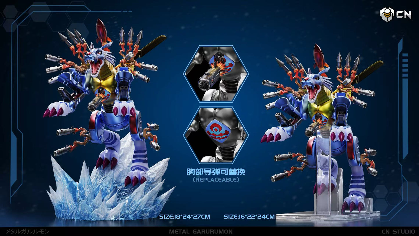 [PREORDER] Digimon Figure [CN] - Metal Garurumon