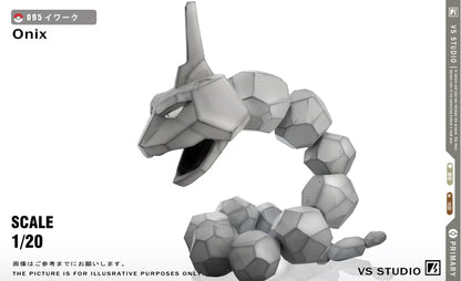 [PREORDER] 1/20 Scale World Figure [VS] - Onix & Omanyte & Omastar