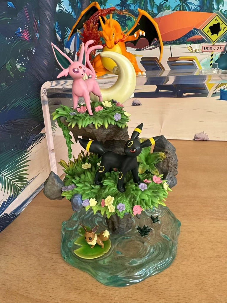 [IN STOCK] 1/20 Scale World Figure [XO] - Eevee & Espeon & Umbreon