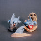[IN STOCK] 1/20 Scale World Figure [PALLET TOWN] - Gible & Gabite & Garchomp