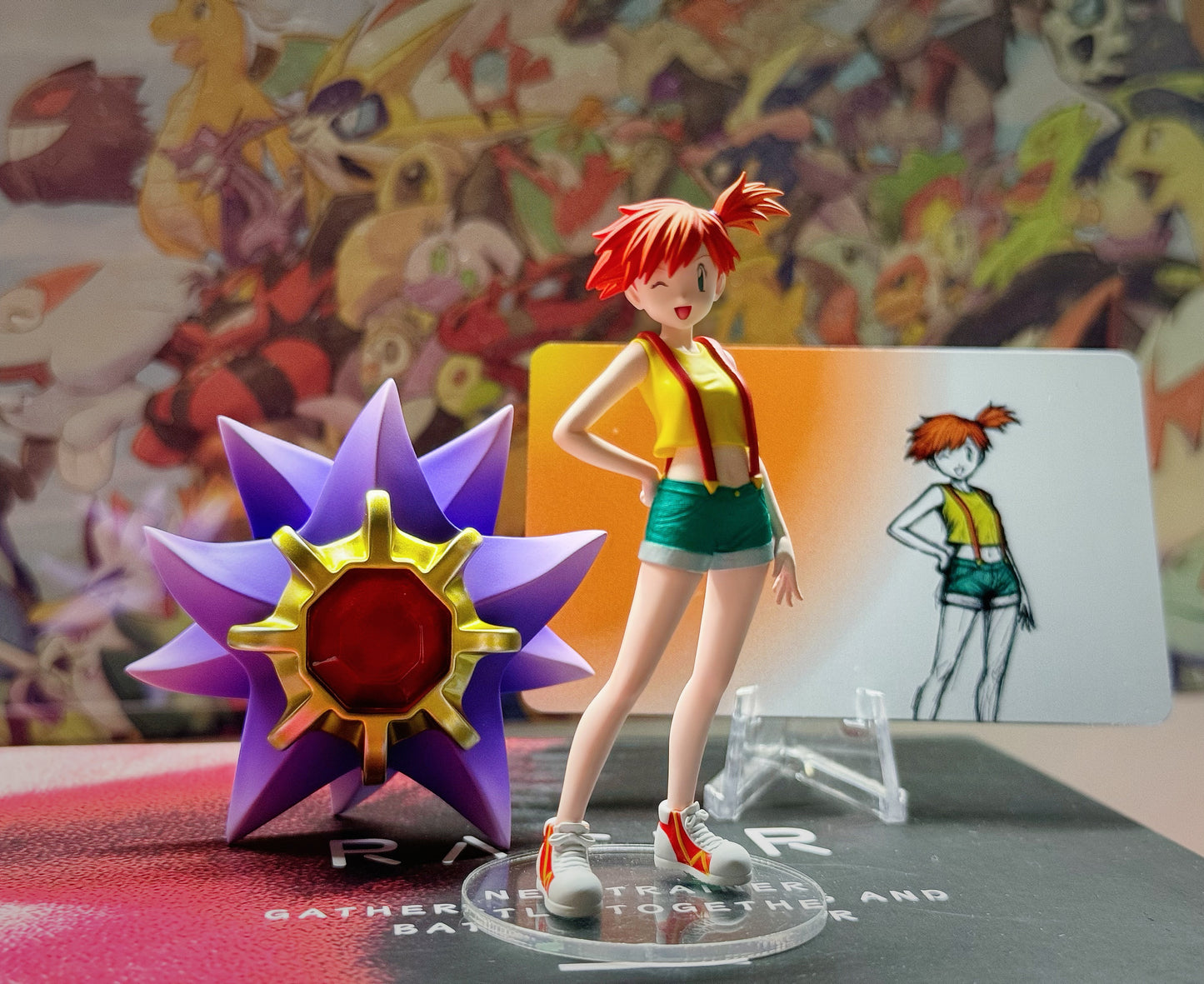 [IN STOCK] 1/20 Scale World Figure [LIMOUSINE] - Misty & Starmie