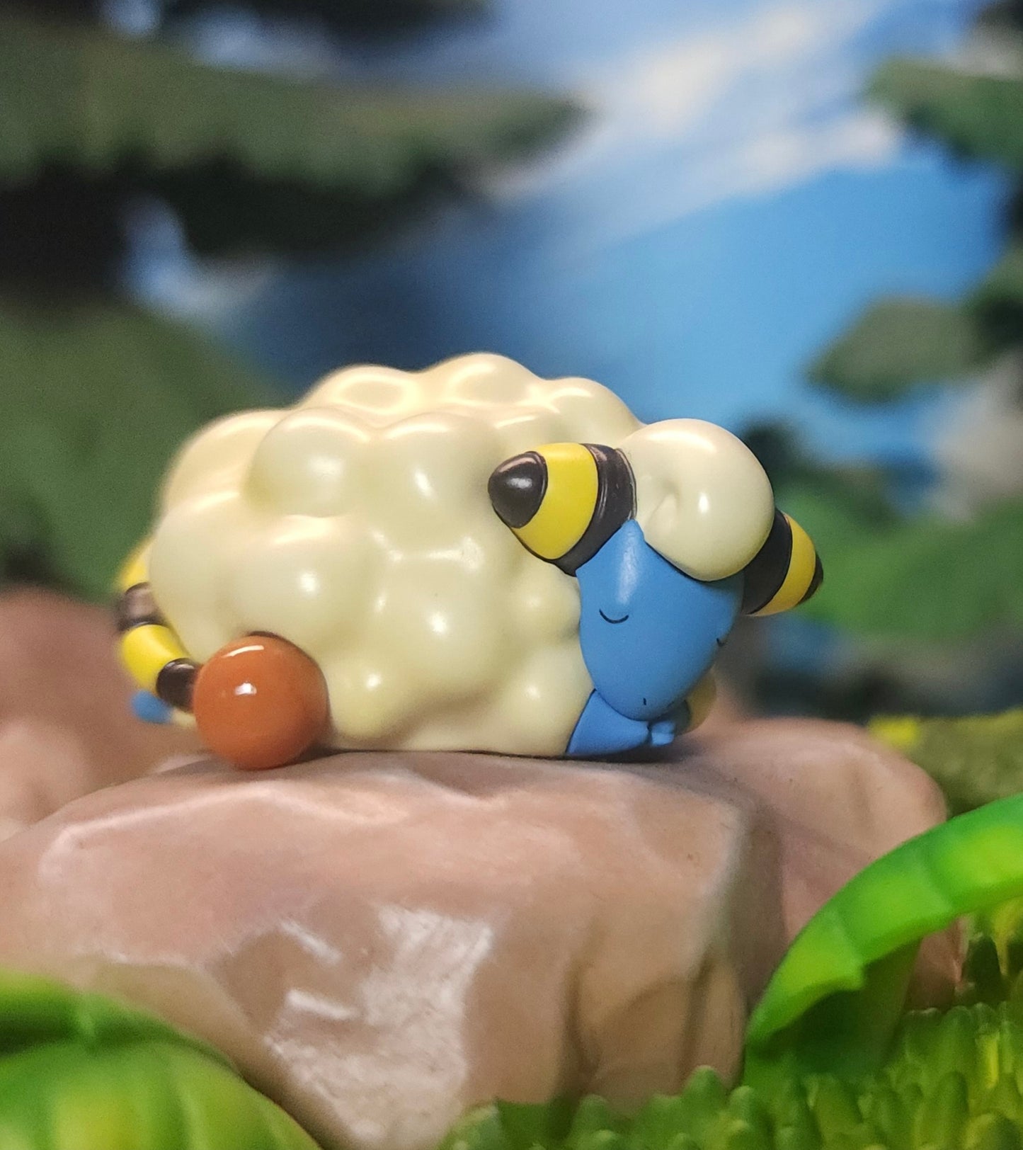 [IN STOCK] 1/20 Scale World Figure [T1] - Mareep & Flaaffy & Ampharos