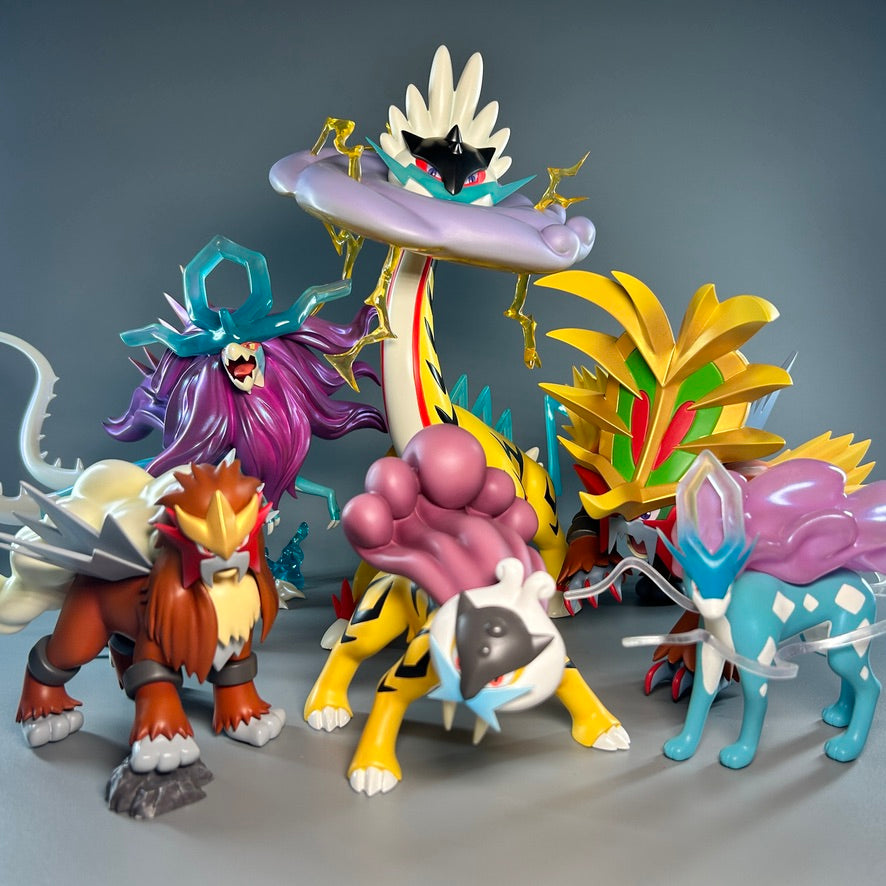 [IN STOCK] 1/20 Scale World Figure [POKÉ GALERIE] - Walking Wake & Gouging Fire & Raging Bolt