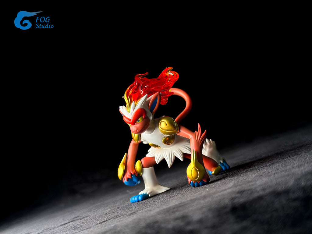 [PREORDER] 1/20 Scale World Figure [FOG] - Chimchar & Monferno & Infernape