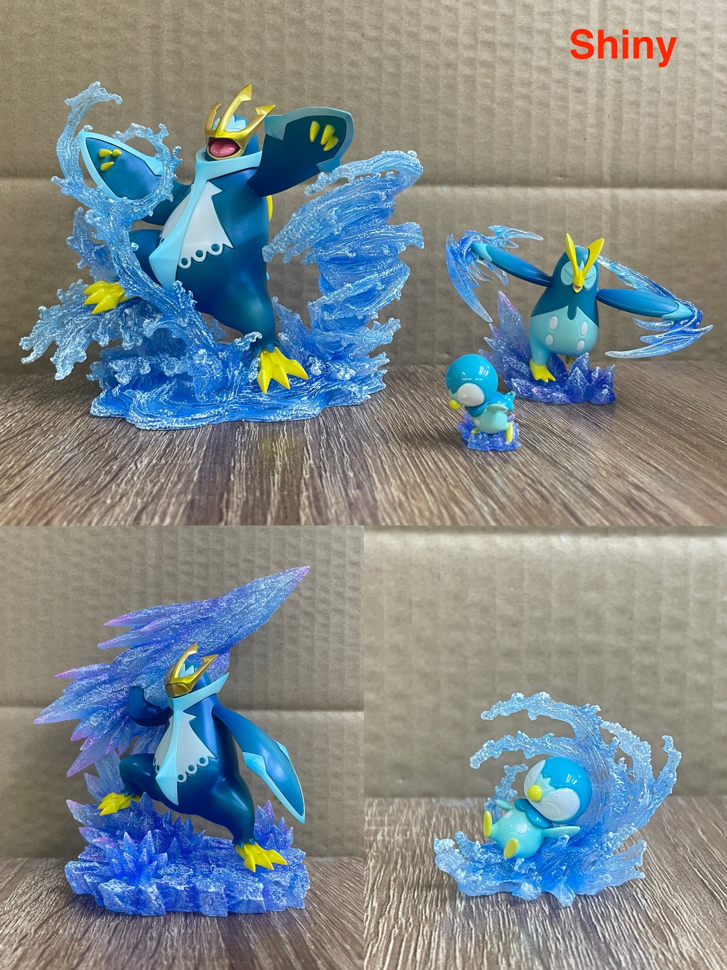 [REMAINING BALANCE] 1/20 Scale World Figure [DM VIP] - Piplup & Prinplup & Empoleon