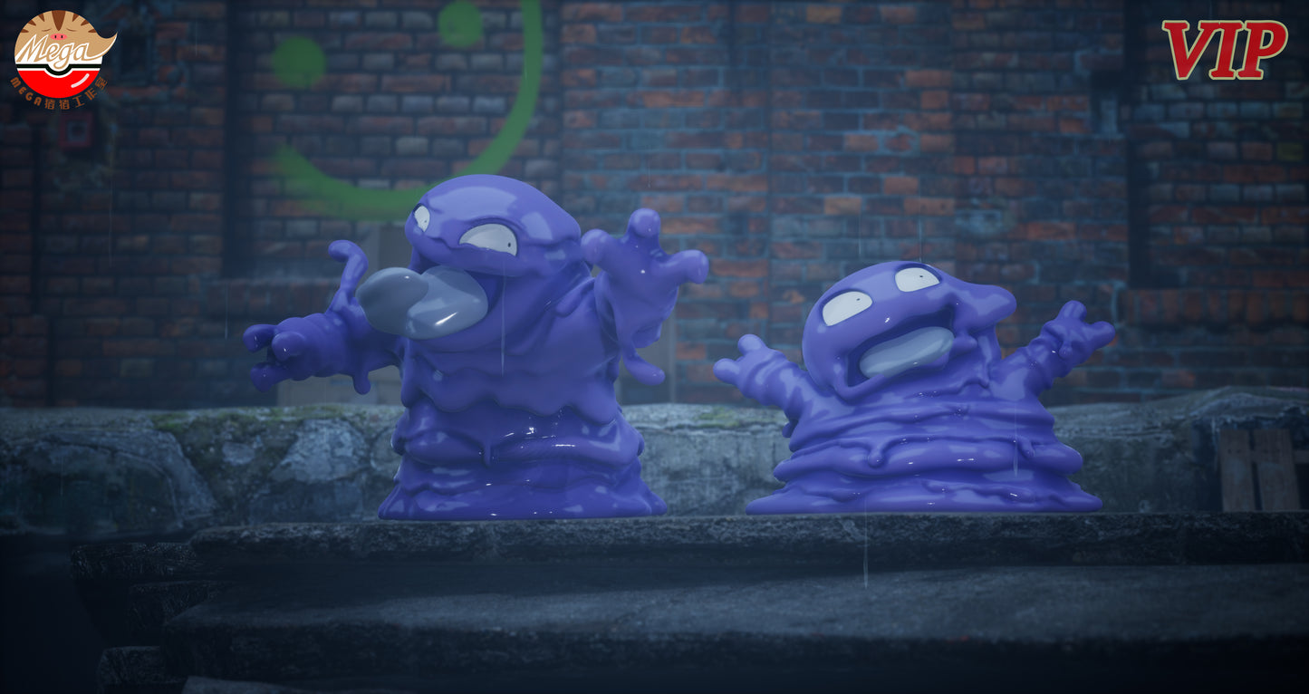 [PREORDER CLOSED] 1/20 Scale World Figure [MEGAZZ] - Grimer & Muk