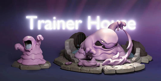[PREORDER CLOSED] 1/20 Scale World Figure [TRAINER HOUSE] - Grimer & Muk