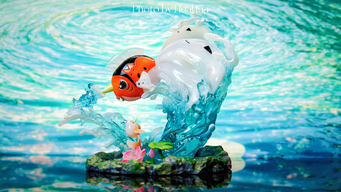 [IN STOCK] 1/20 Scale World Figure [WONDER] - Goldeen & Seaking