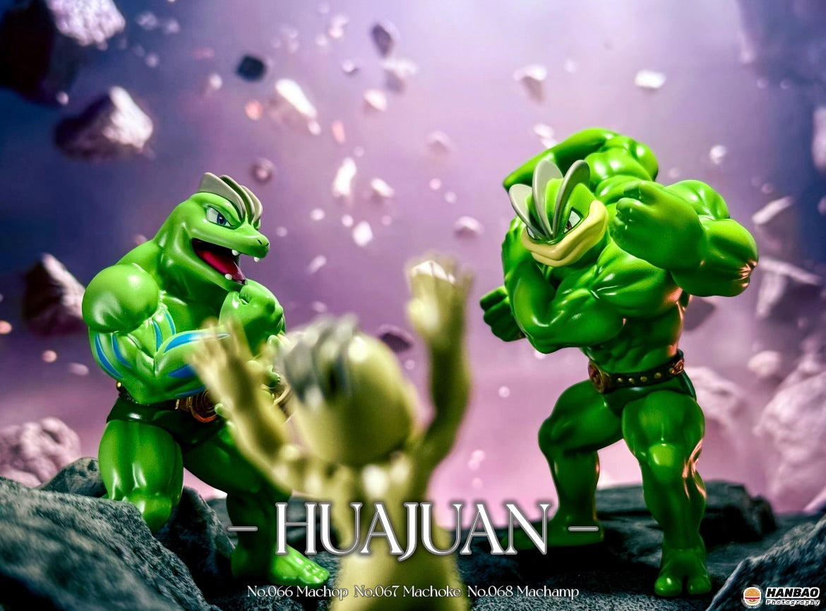 [IN STOCK] 1/20 Scale World Figure [HJ] - Machop & Machoke & Machamp