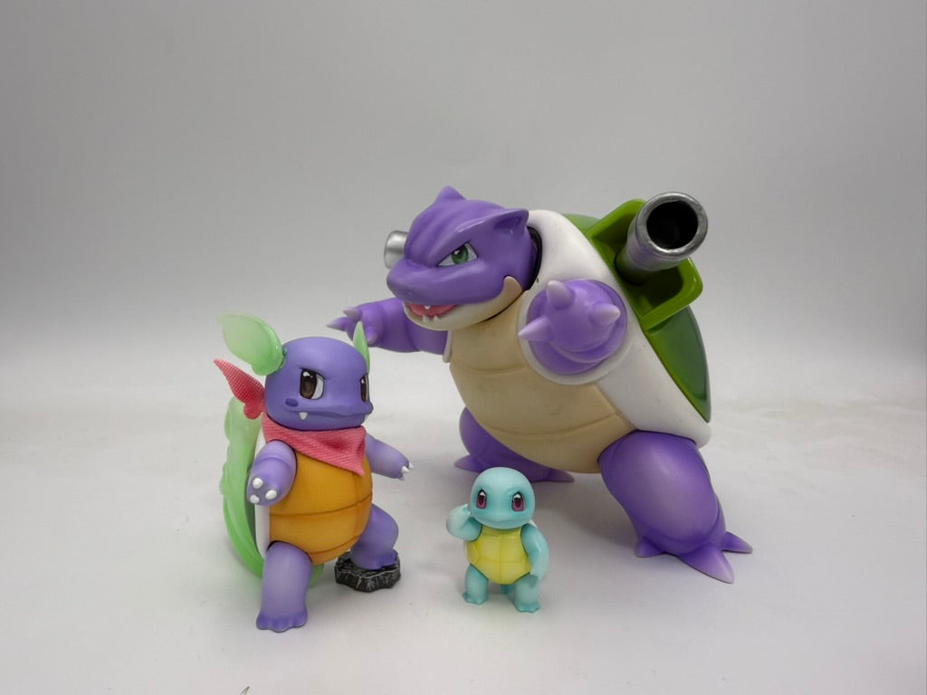 [PREORDER] 1/20 Scale World Figure [LIMOUSINE] - Squirtle & Wartortle & Blastoise