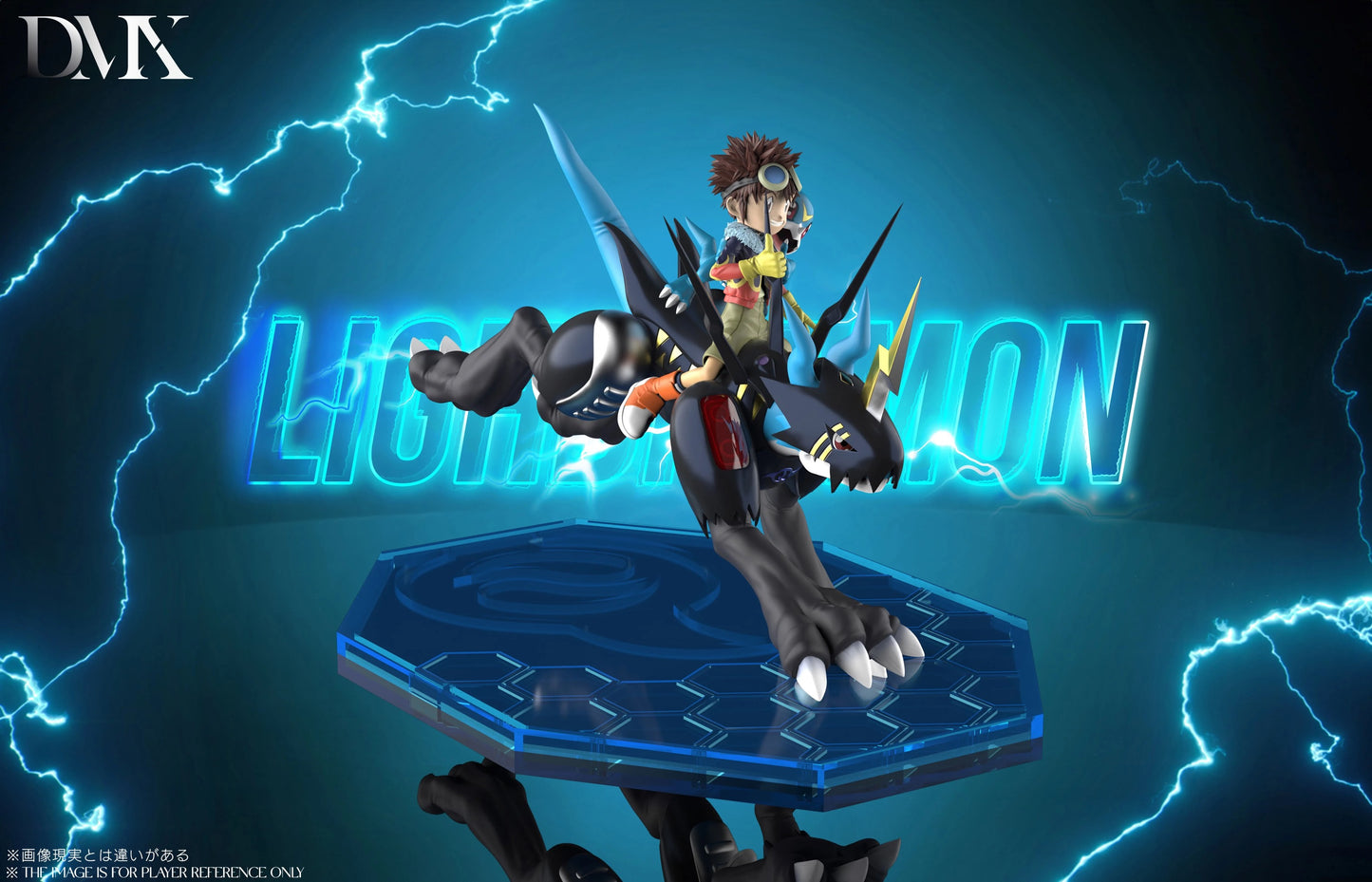 [PREORDER] Digimon Figure [DMX] - Davis Motomiya & Lighdramon & V-mon