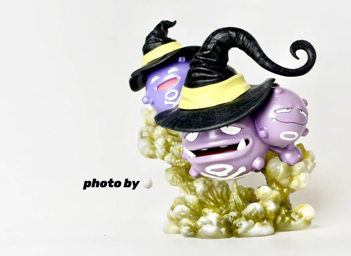 [IN STOCK] 1/20 Scale World Figure [PALLET TOWN] - Koffing & Weezing