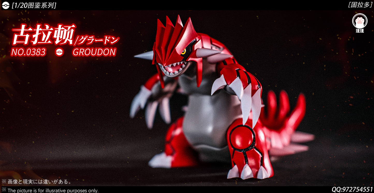 [PREORDER] 1/20 Scale World Figure [WW] - Groudon