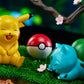 [PREORDER] Statue [LOYELY THE BEAST] - Bulbasaur & Charmander & Pikachu & Psyduck