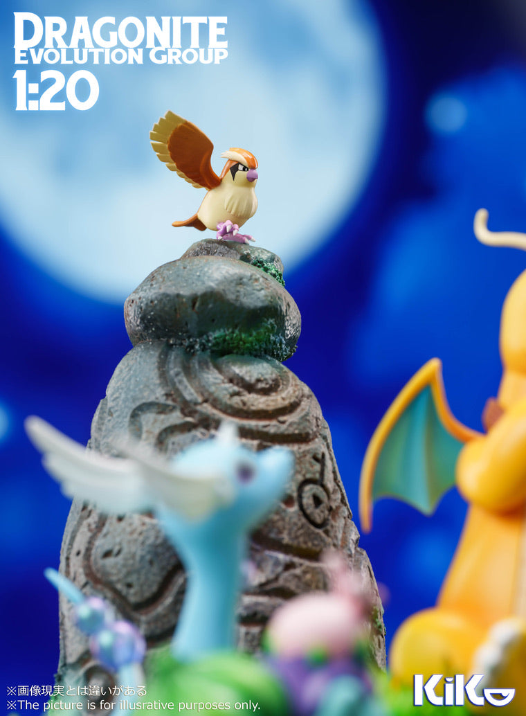 [PREORDER] 1/20 Scale World [KIKO] - Bulbasaur & Pidgey & Dratini & Dragonair & Dragonite & Goomy