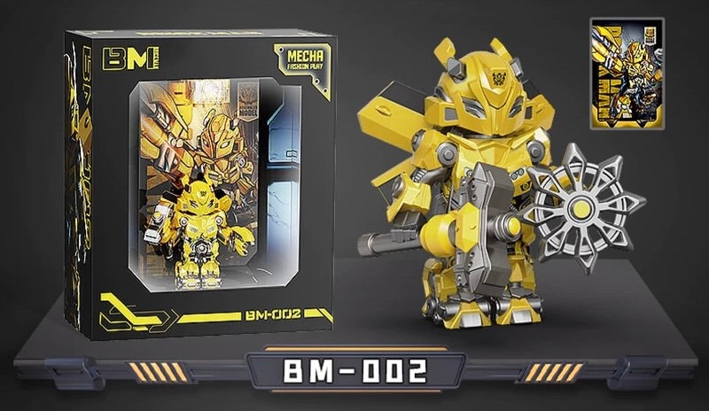 [IN STOCK] Transformers Minifigure [BRICK MAN] - Optimus Prime & Bumblebee & Megatron