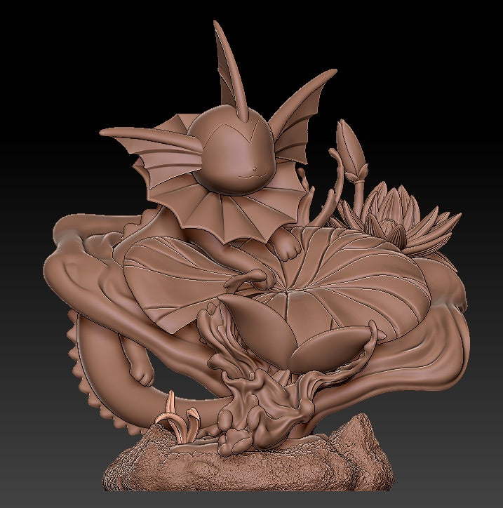 [PREORDER] Mini Statue [Digital Monster] - Vaporeon