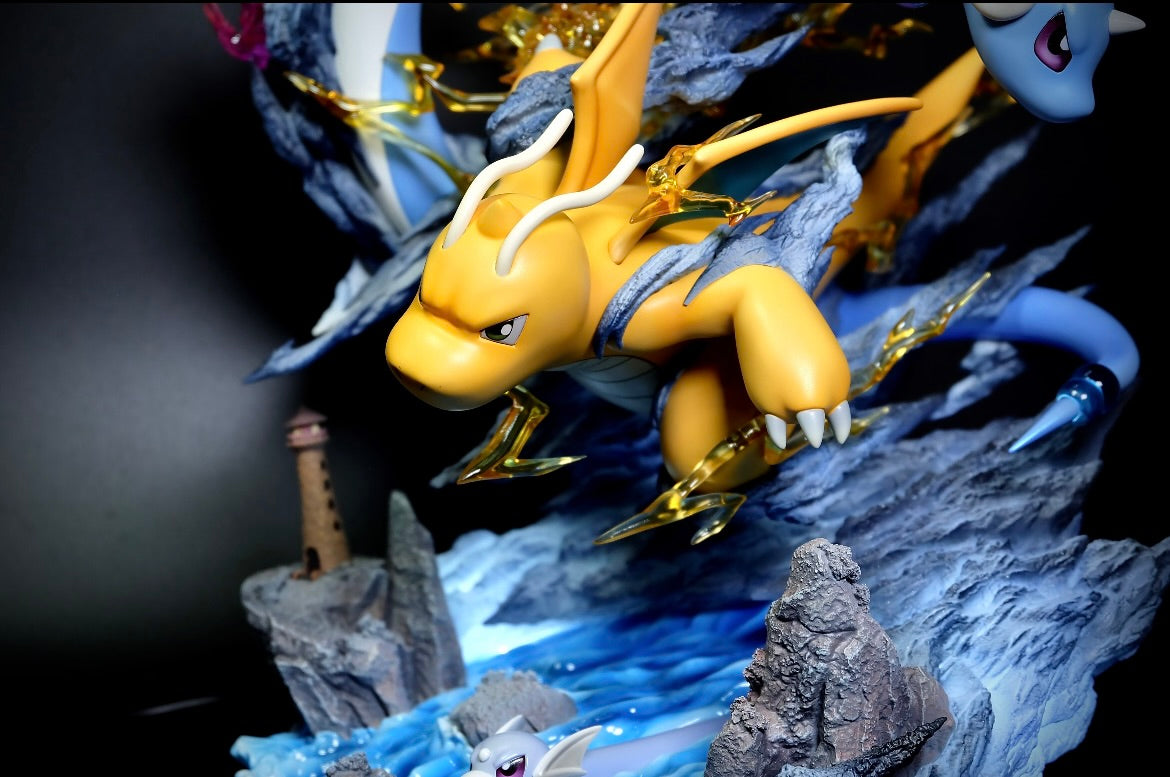 [IN STOCK] GK Statue [FANTASY] - Dratini & Dragonair & Dragonite