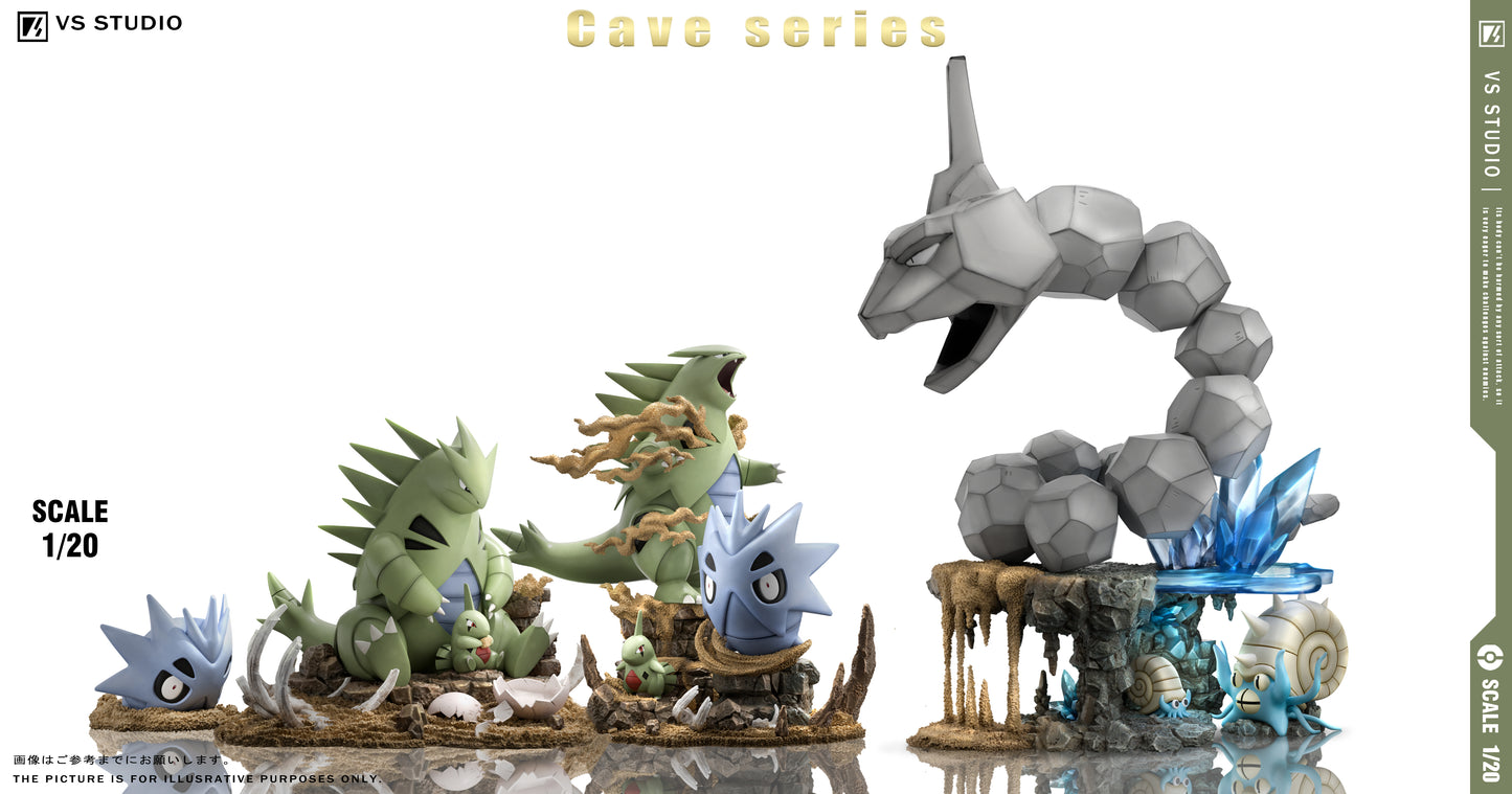 [PREORDER] 1/20 Scale World Figure [VS] - Onix & Omanyte & Omastar