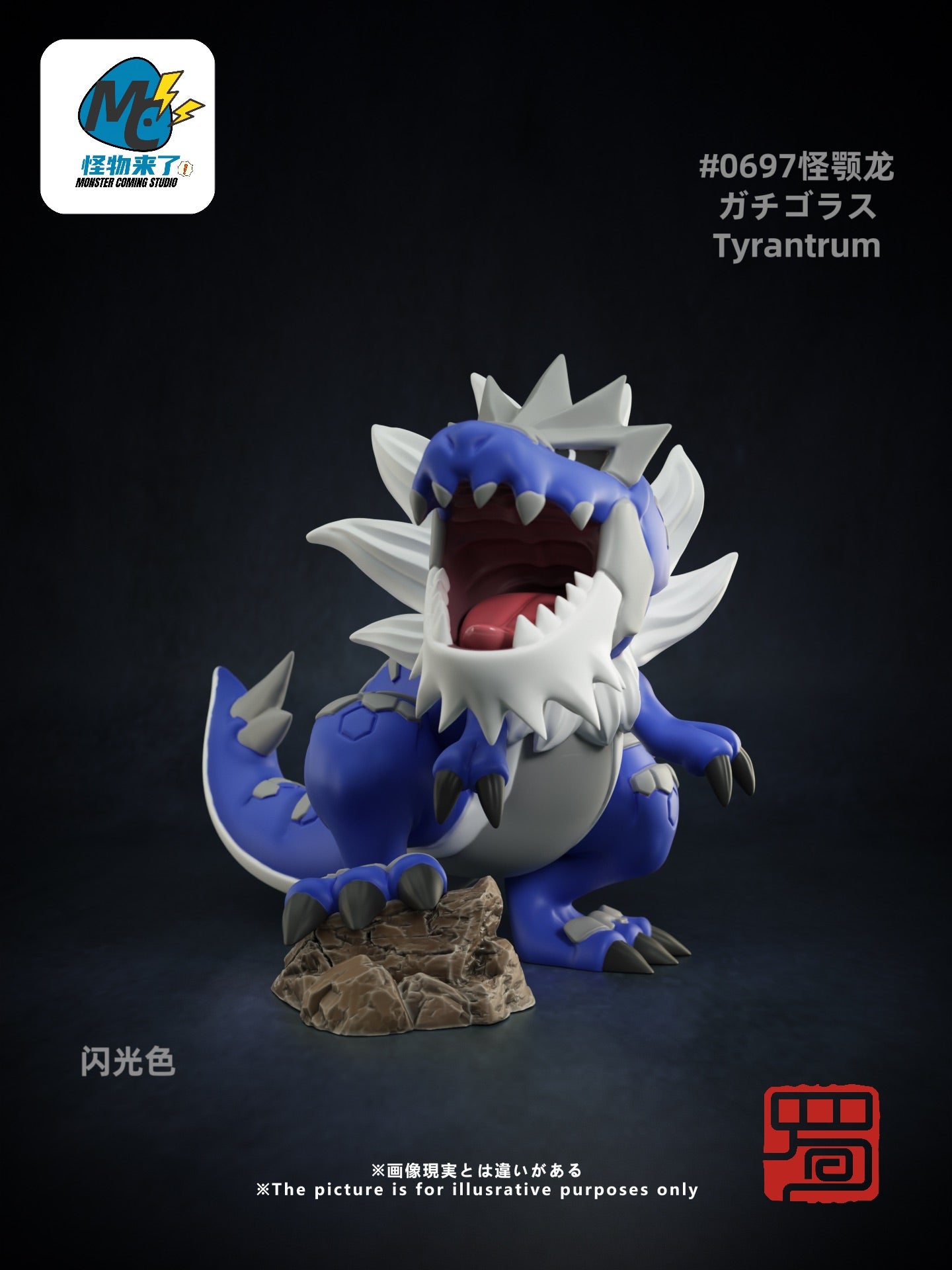 [PREORDER] 1/20 Scale World Figure [MC] - Tyrantrum