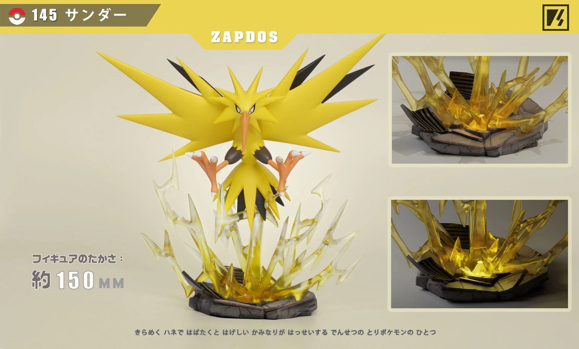 [PREORDER CLOSED] 1/20 Scale World Figure [VS] - Moltres & Articuno